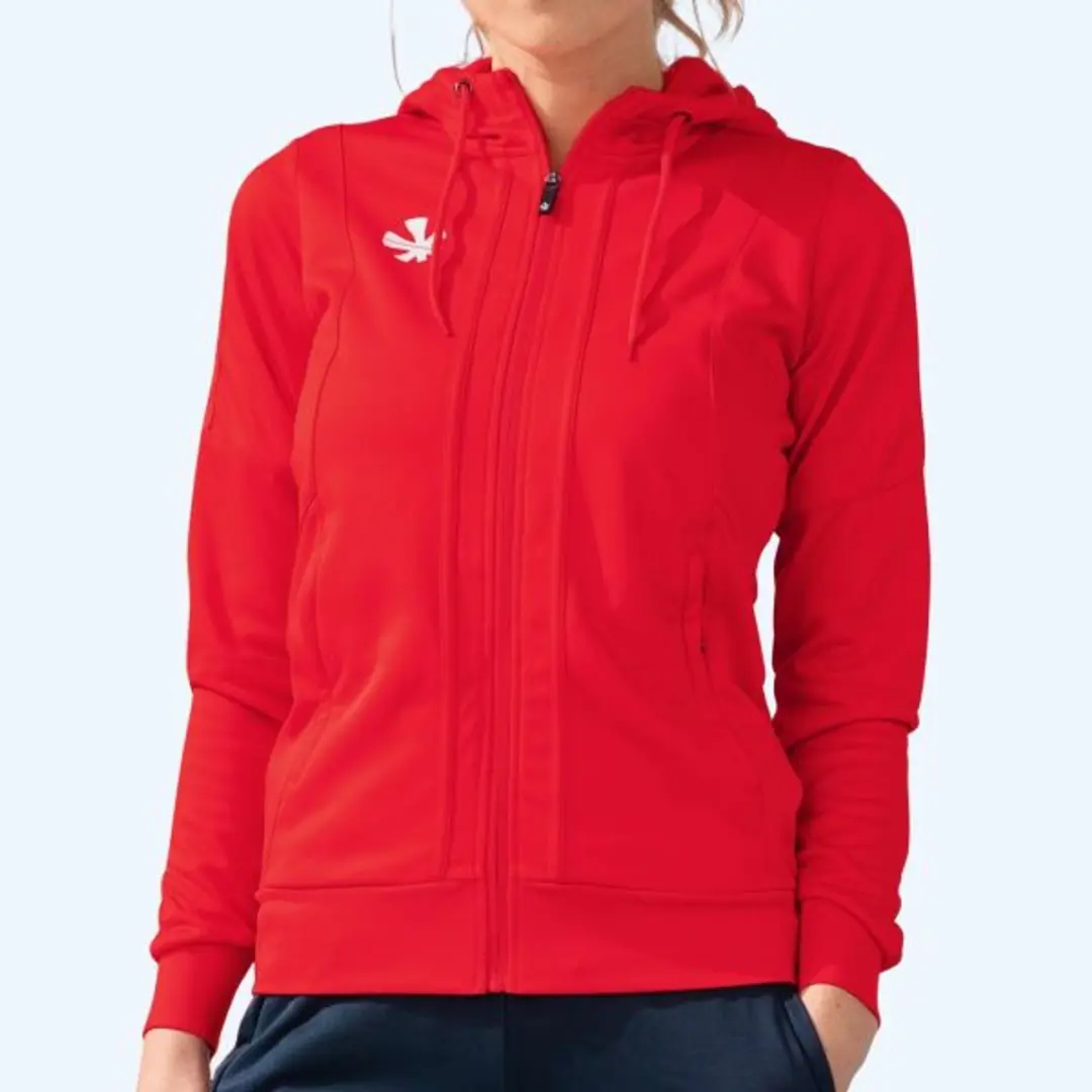 Reece Cleve TTS Trainingsjack Met Kap Dames - Rood - M - afbeelding 2 van 6