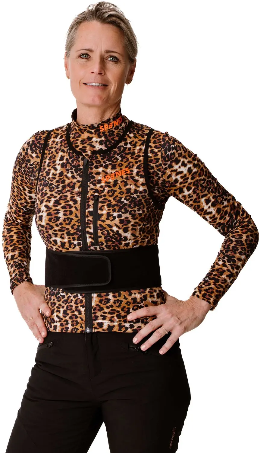 Spines Rugbeschermer Dames - Leopard - L - afbeelding 2 van 6