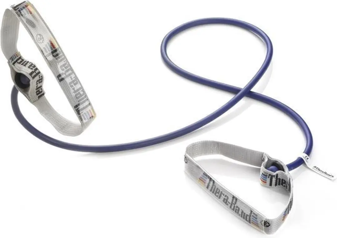 Thera-Band Tubing 1,40m Flexibel Handvat - Blauw