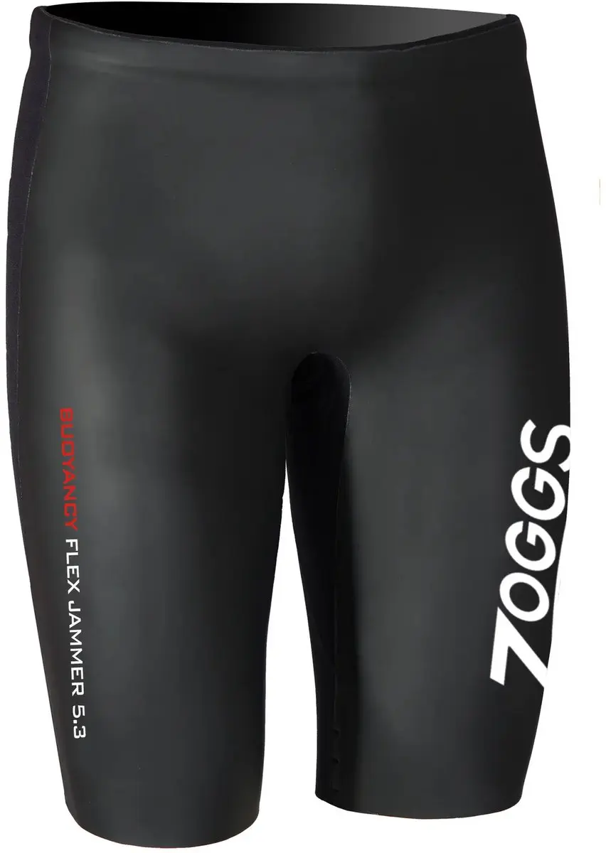 Zoggs Buoyancy Flex 5.3 Jammer Shorty Wetsuit - Zwart/Rood - afbeelding 3 van 6