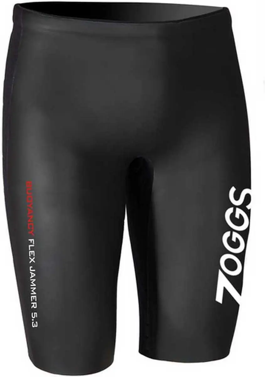 Zoggs Buoyancy Flex 5.3 Jammer Shorty Wetsuit - Zwart/Rood - afbeelding 4 van 6