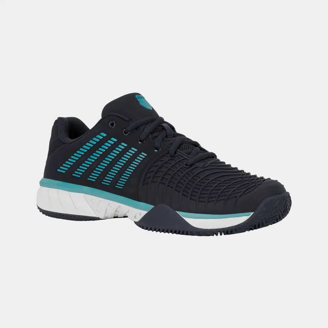 K-Swiss Express Light 3 Clay Heren Tennisschoen - Blauw - afbeelding 4 van 6