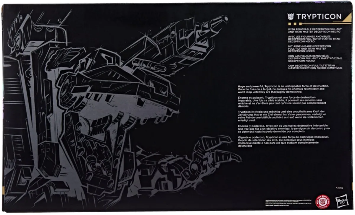 Transformers Generations Selects Trypticon G10925L0 - 45cm Action Figuur - Multi
