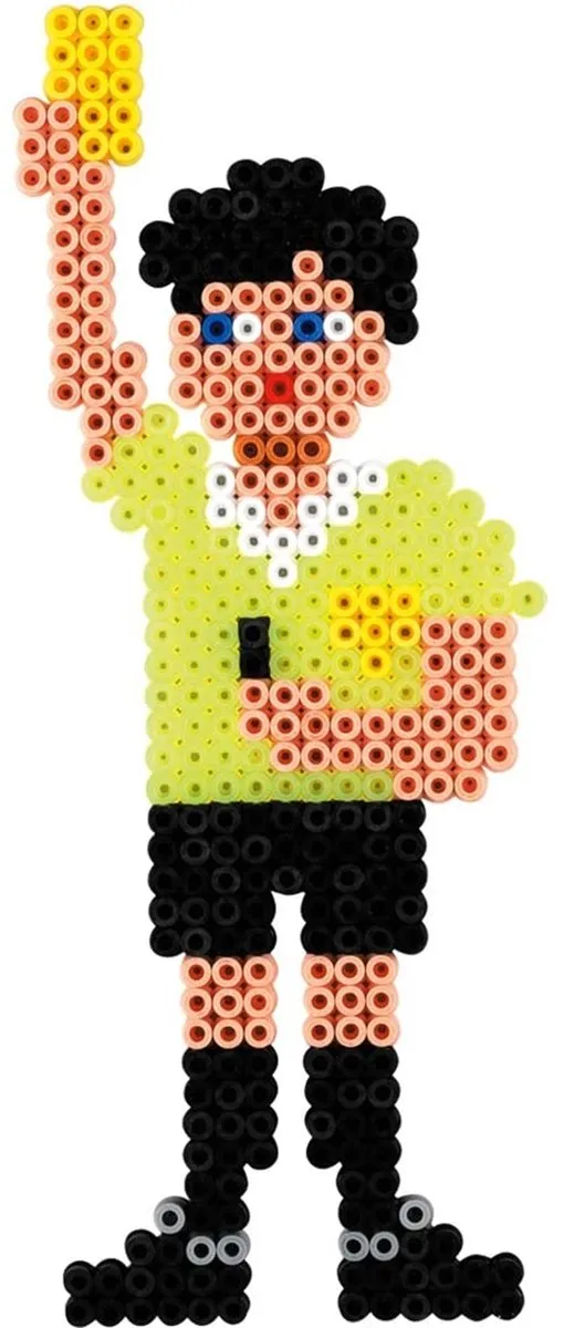 Hama Strijkkralen 1000 Stuks - Beige
