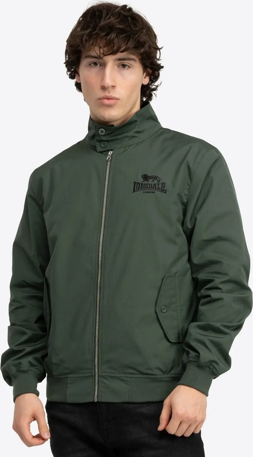 Lonsdale Classic Jas - Olive/Black - M - afbeelding 2 van 6