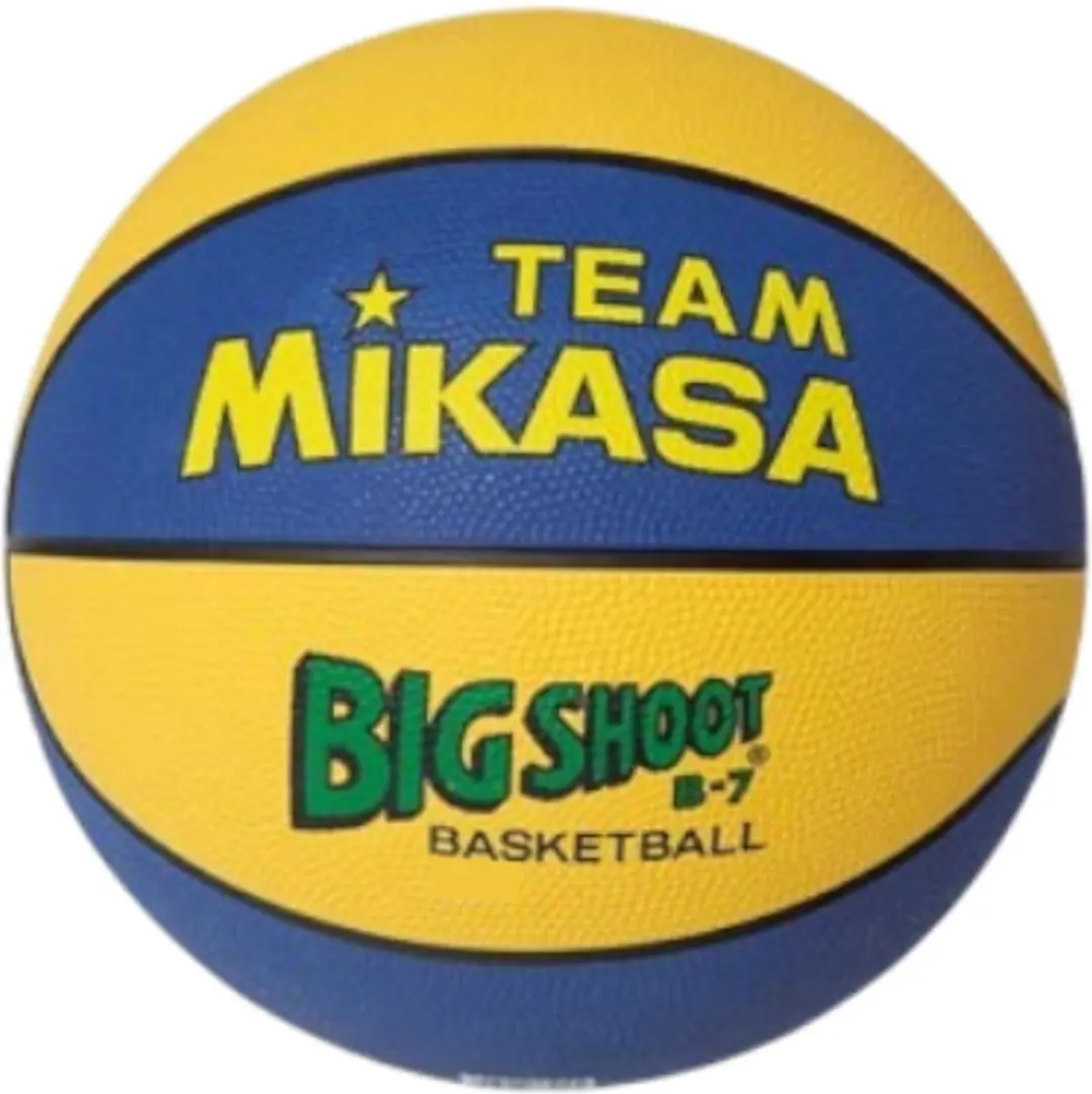 Mikasa Basketbal Big Shoot 153 Maat 3 Blauw/Geel