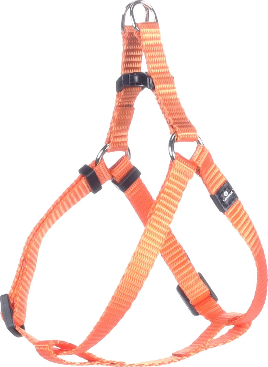 Flamingo Ziggi Step&go Hondenharnas - Oranje XS 20-35cm