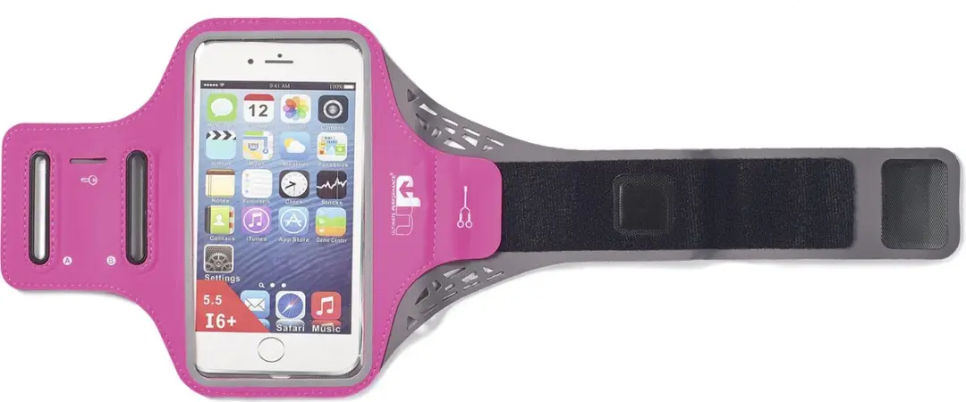 Ultimate Performance Sportarmband Ridgeway Reflecterend Roze