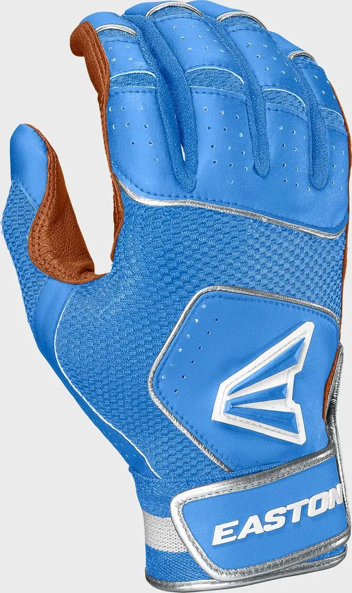 Easton Walk Off NX Honkbal Slaghandschoentjes Jeugd Caramel/Blue L