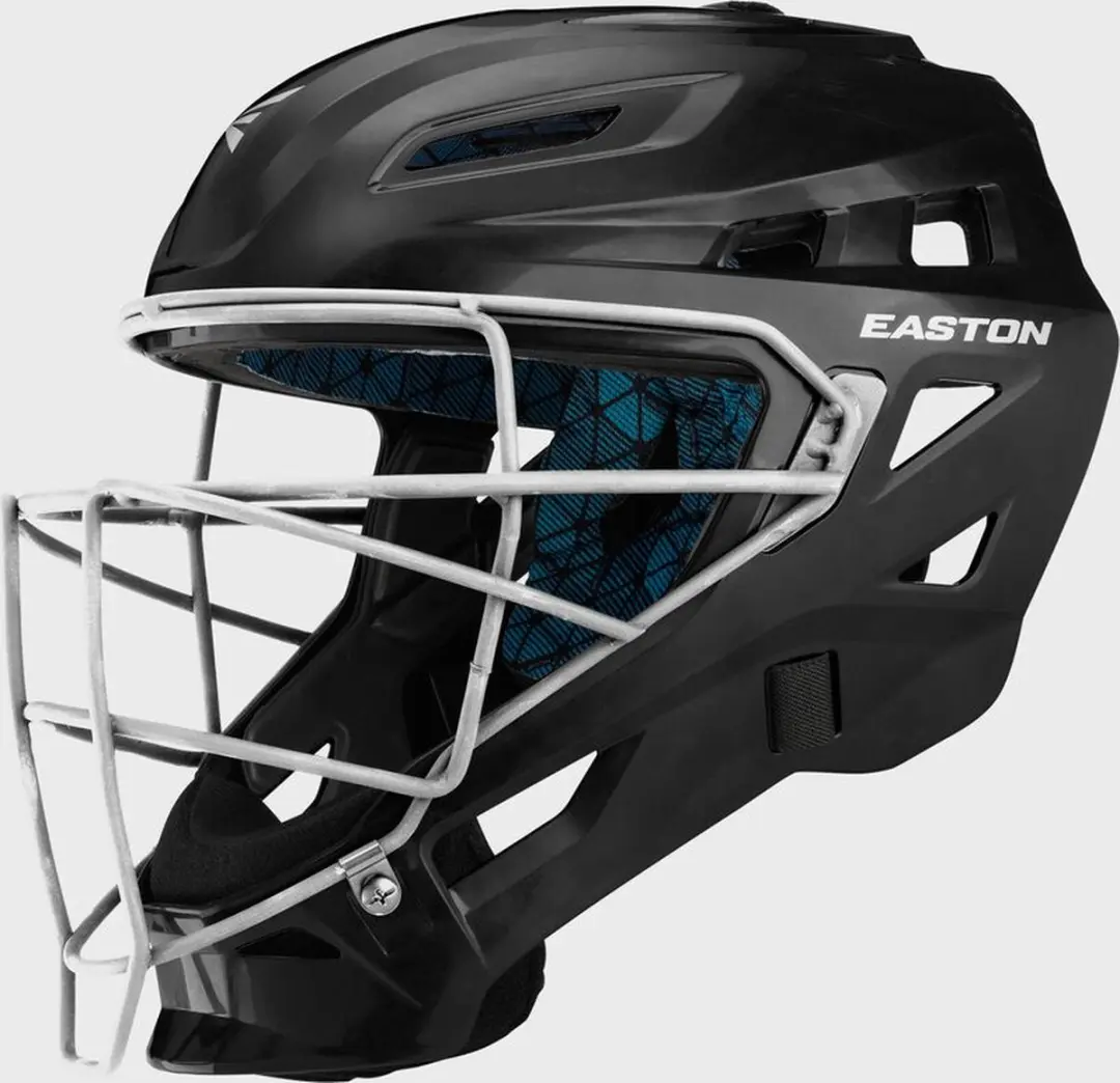 Easton GAMETIME Honkbal Catcherhelm Zwart Large