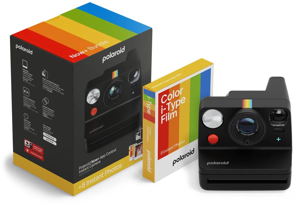 Polaroid Now+ Gen 3 Black