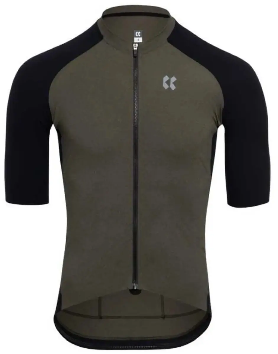 Kalas Passion Z4 Gravel Korte Mouw Wielertrui Groen XL Man