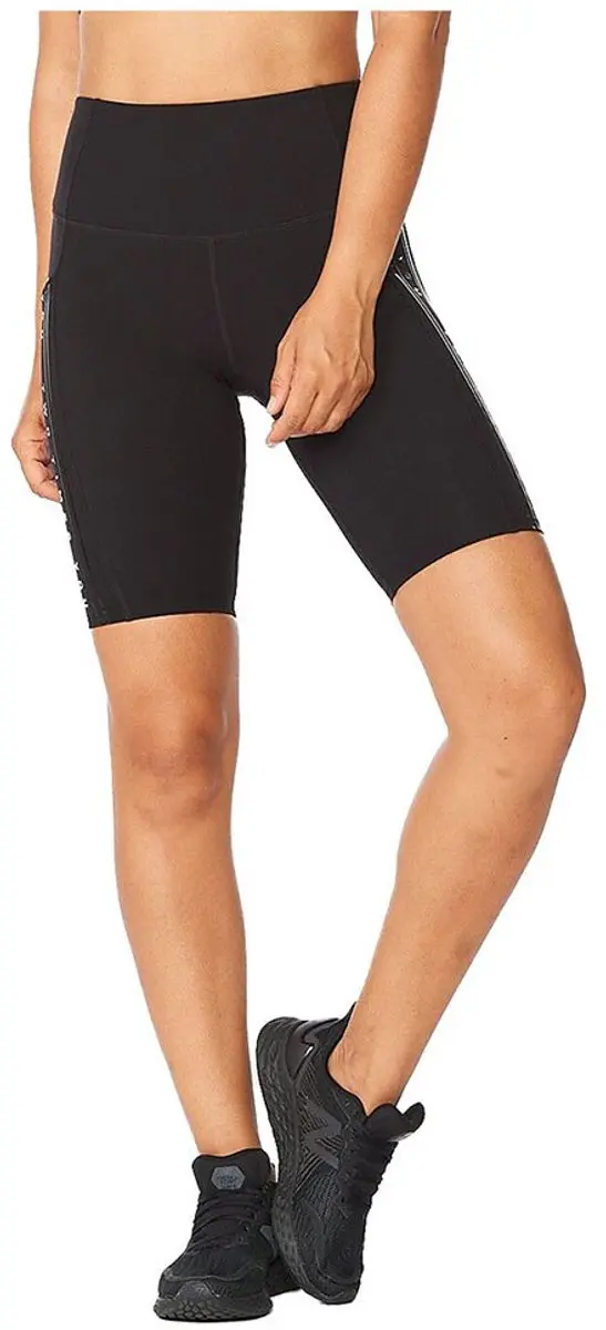 2xu Lineup High Rise Bike Korte Leggings Zwart XS Vrouw