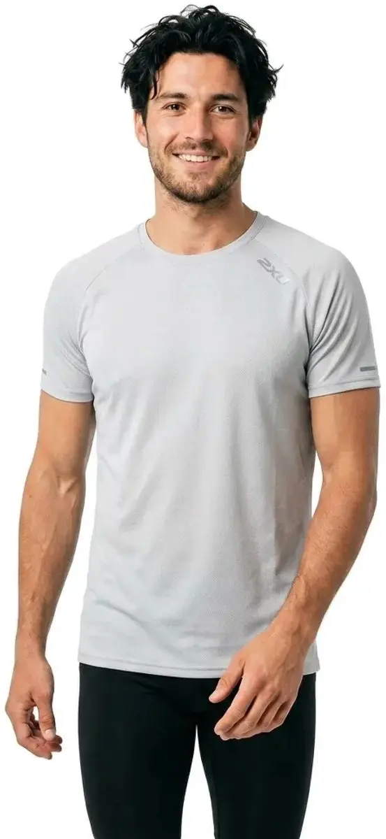 2XU Aero Mesh Heren T-shirt - afbeelding 2 van 2