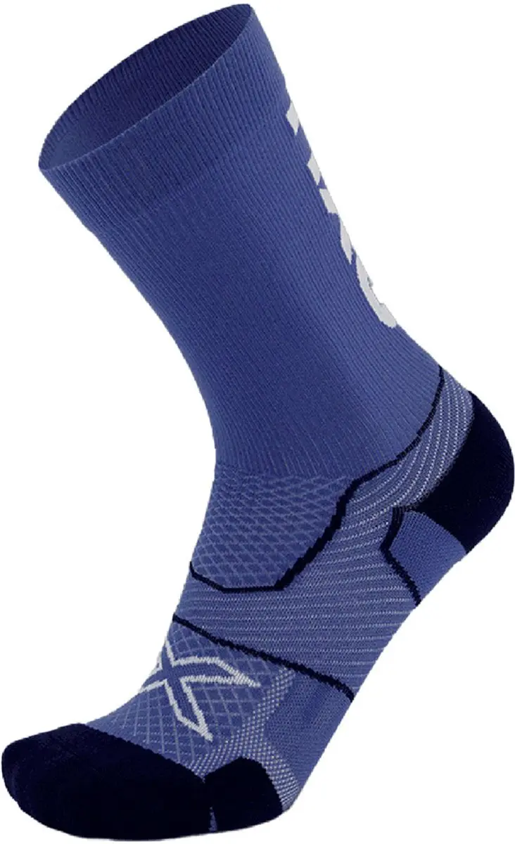 2xu Vectr Cushion Crew Lange Sokken Blauw EU 38-41 1/2