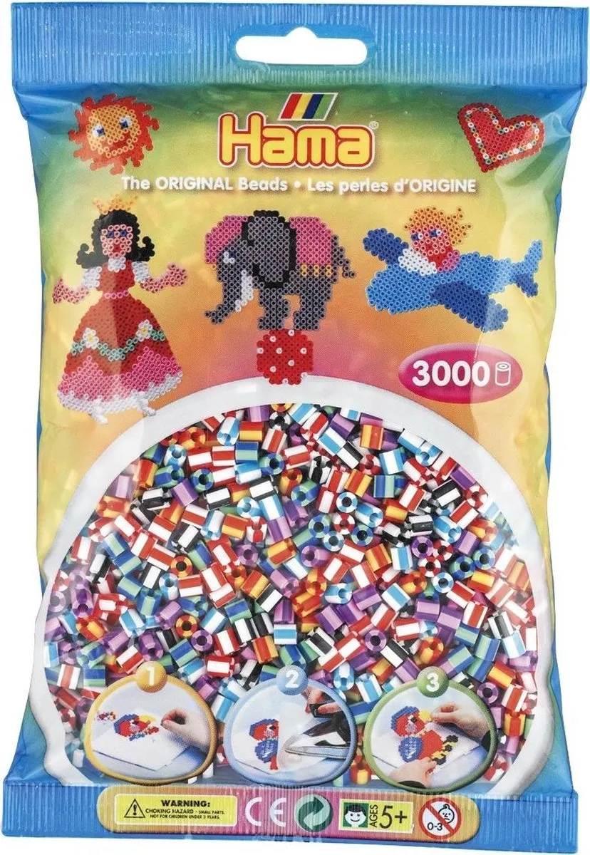 Hama Strijkkralen 3000 Stuks