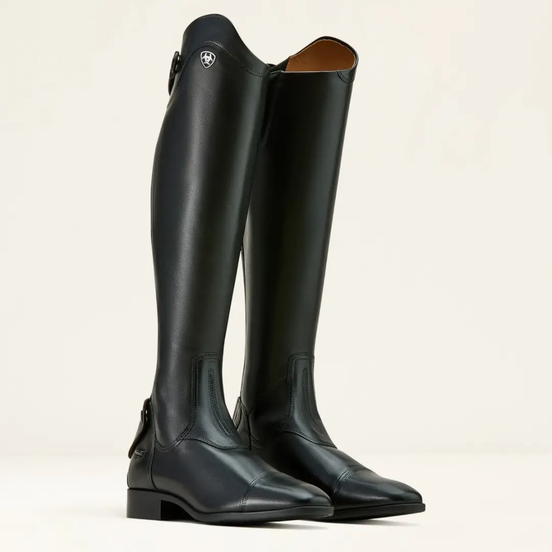 Ariat Dames Palisade Dress Hoge Rijlaars Zwart Slanke Kuit Medium Hoogte EU 39