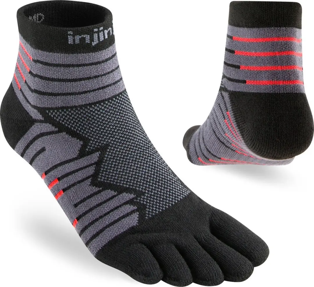 Injinji Ultra Run Mini-Crew Teensokken