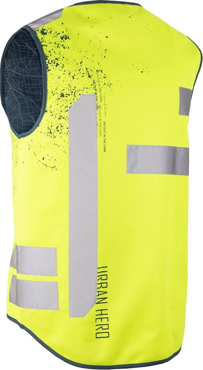 Wowow Urban Hero Veiligheidsvest - Geel - XXXL - afbeelding 2 van 2