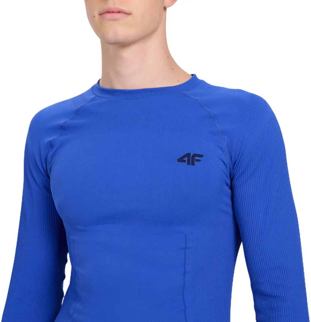 4F Heren Thermoactief T-shirt - Blauw - L/XL - afbeelding 4 van 6