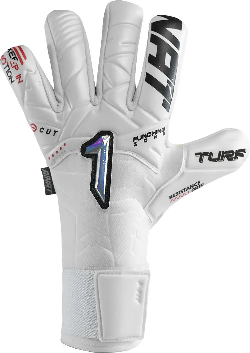 Rinat Kratos Turf Basic Junior Keepershandschoenen - Wit - afbeelding 2 van 6