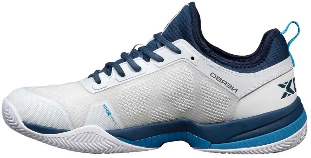 Nox AT10 Nerbo Padelschoenen - Wit/Blauw - afbeelding 5 van 6