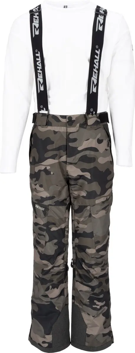 Rehall BACKBONE-R Heren Wintersportbroek Zwart XL