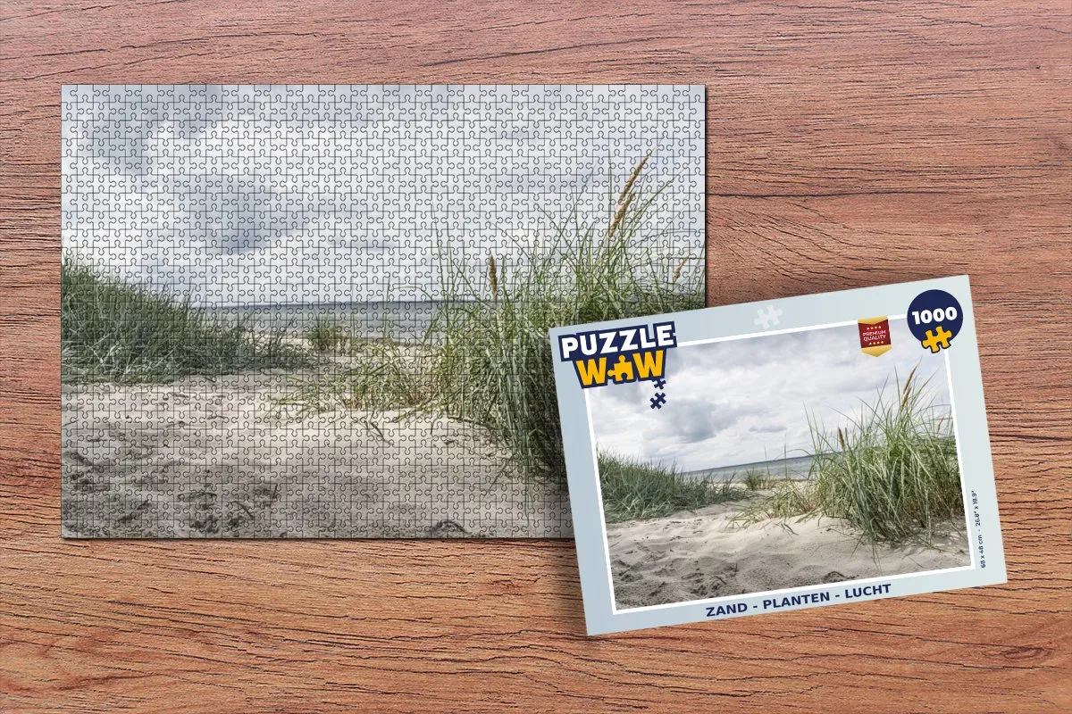 PuzzleWow Legpuzzel 1000 Stuks - Multicolor
