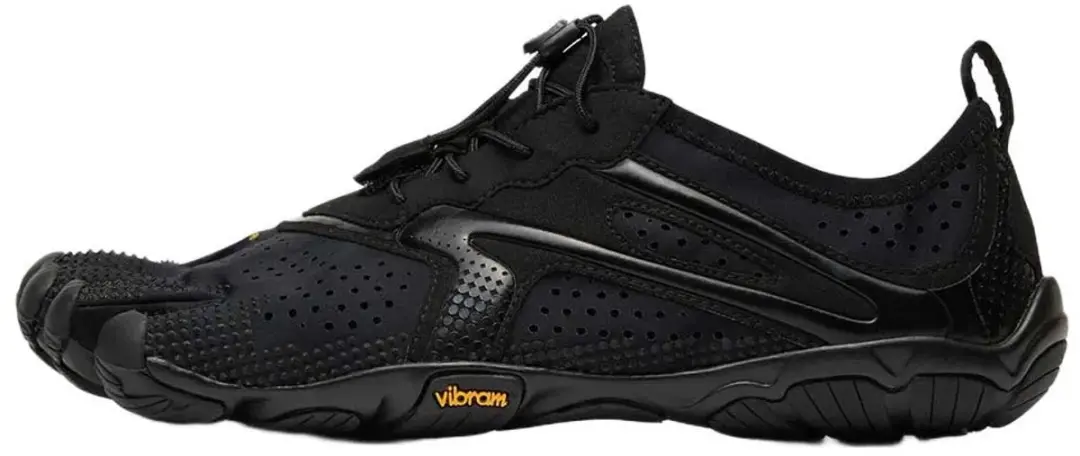 Vibram Fivefingers V-run Hardloopschoenen Zwart EU 40 Man