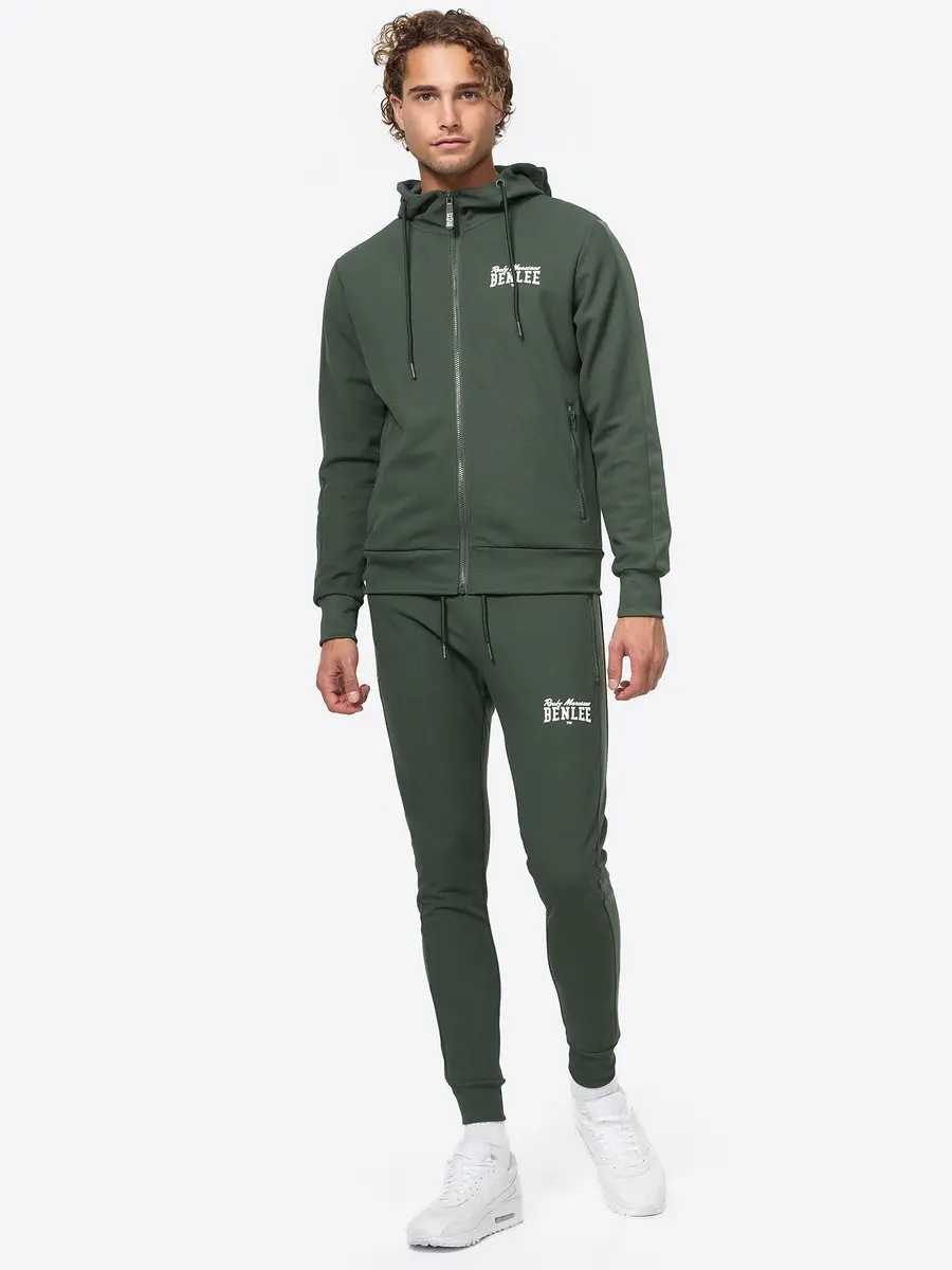 BENLEE Heren trainingspak met capuchon slim fit HACKBERRY