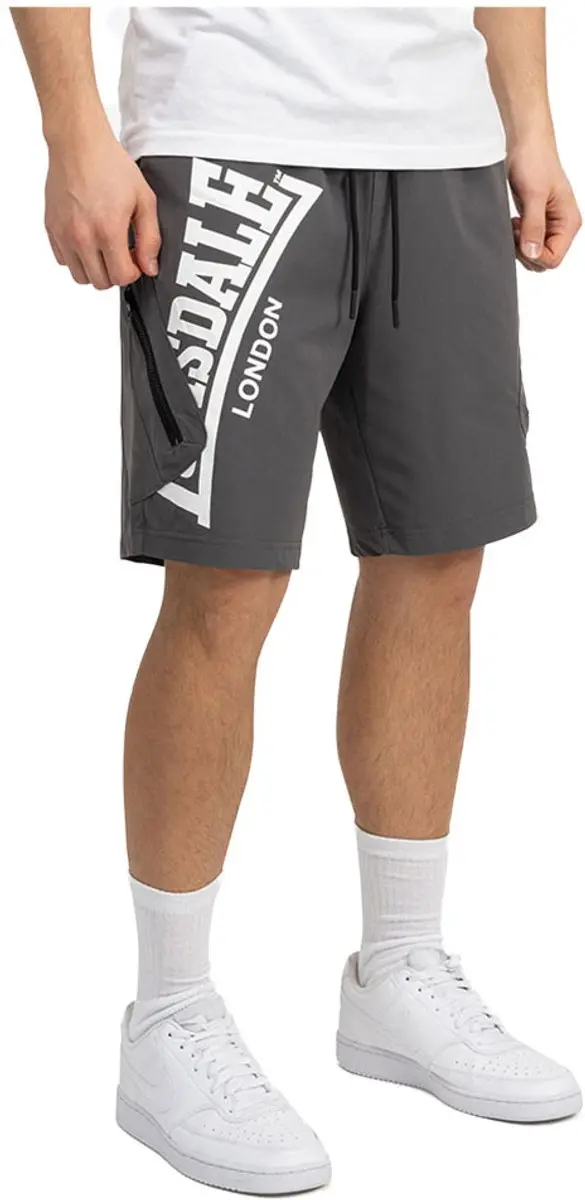 Lonsdale Alresford Korte Broek Grijs S Man