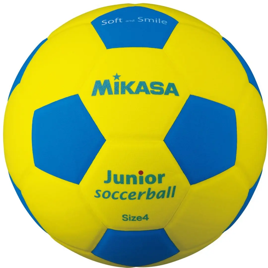 Mikasa Kindervoetbal SF4J-YBL - Maat 4 - Geel/Blauw - afbeelding 3 van 3