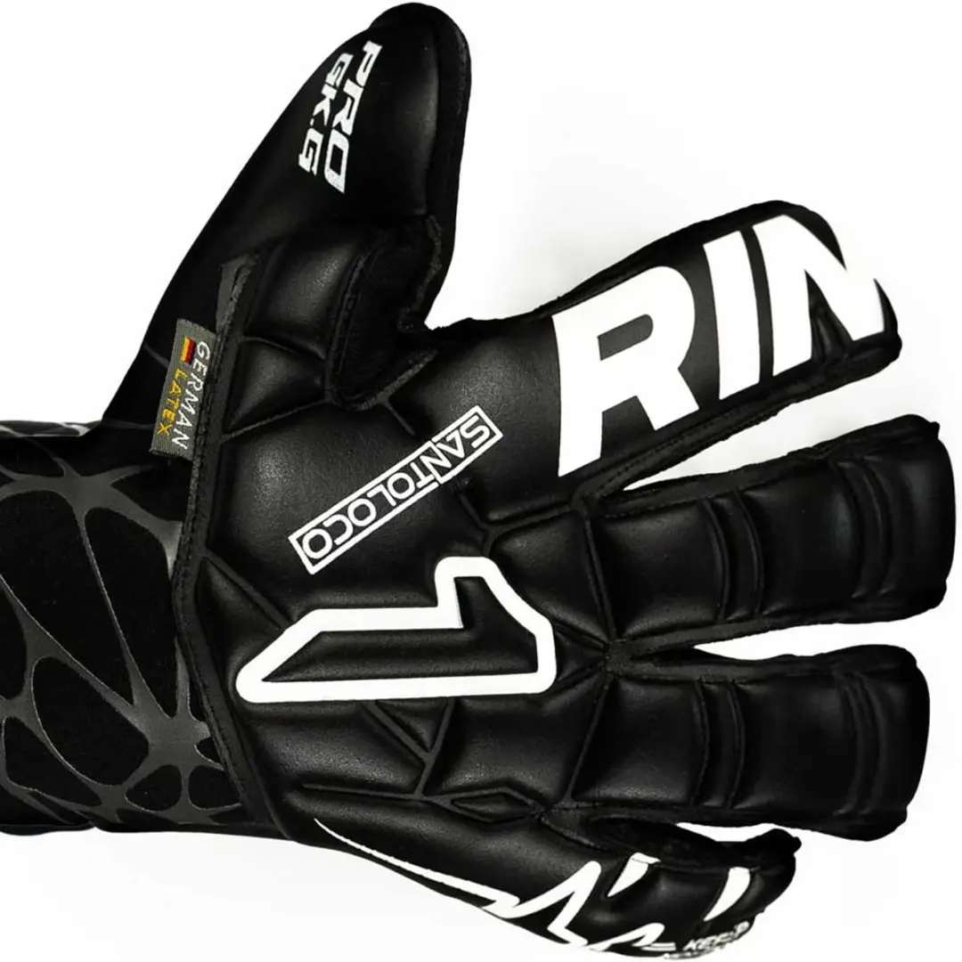 Rinat Santoloco Pro Keepershandschoenen - Zwart - afbeelding 2 van 5