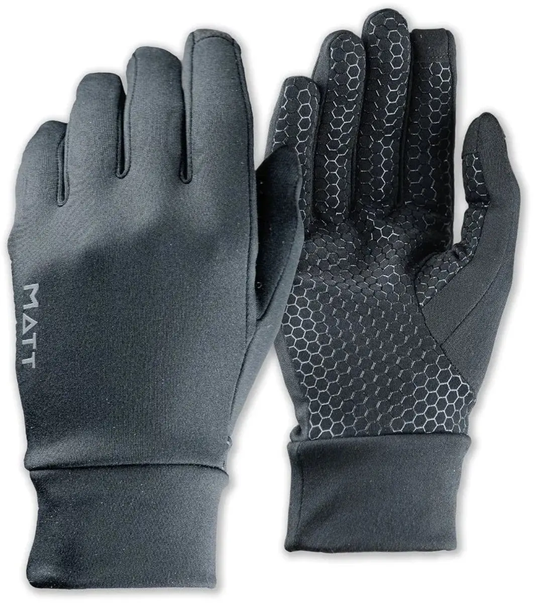 Matt Runner Handschoenen Zwart L Man