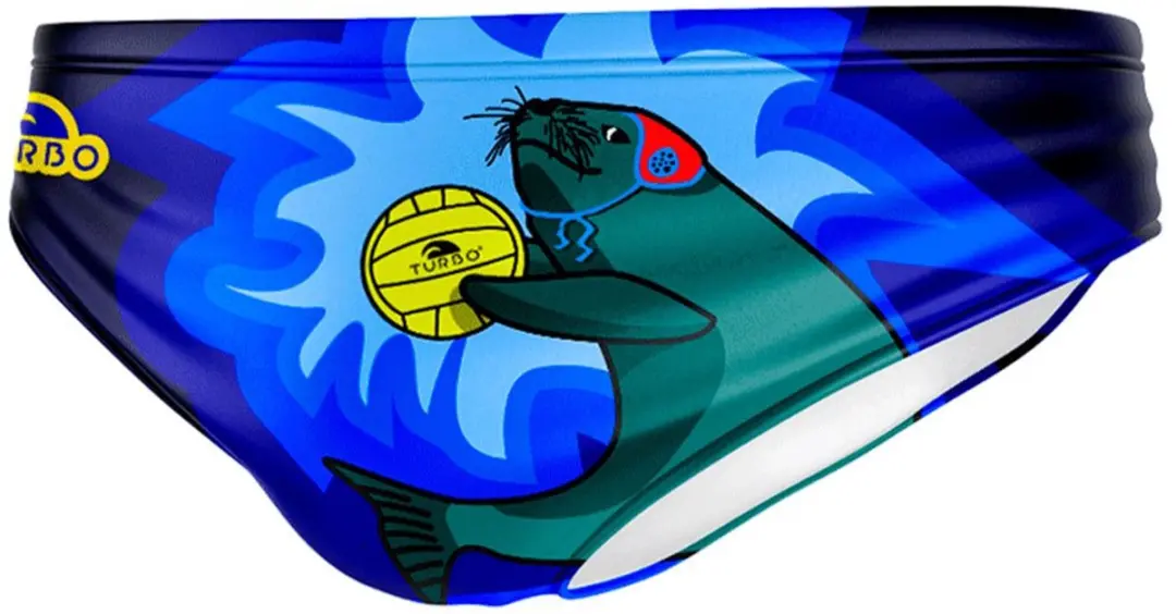 Turbo Seal Zwemslip Geel,Oranje 5XL Man