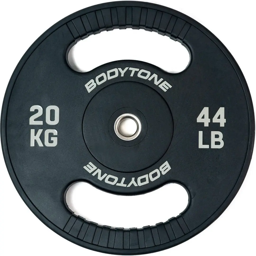 Bodytone Rubber 20kg Olympische Schijf Zilver 20 kg