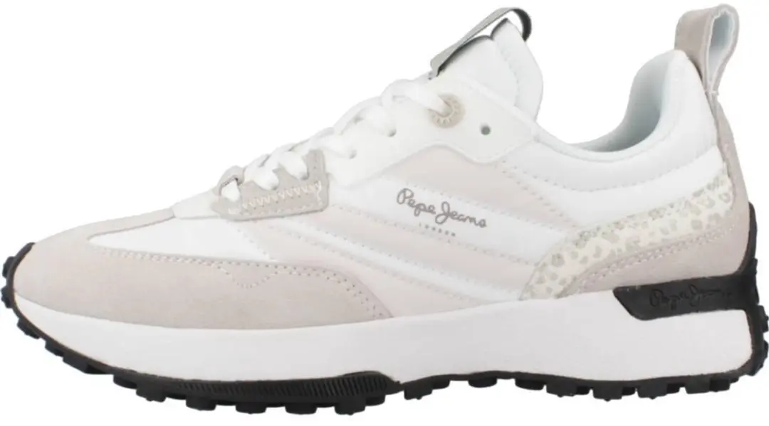 Pepe Jeans Lucky Print Leren Sneakers - afbeelding 2 van 6