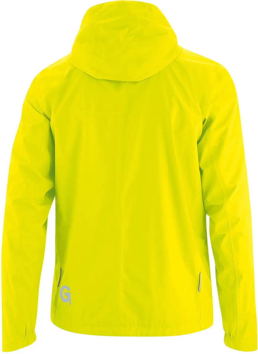 Gonso Save Light Hooded Jacket - Safety Yellow - afbeelding 2 van 4