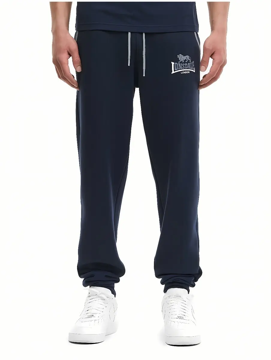 Lonsdale Two Tones joggingbroek - Dark Navy/Grey - afbeelding 5 van 6
