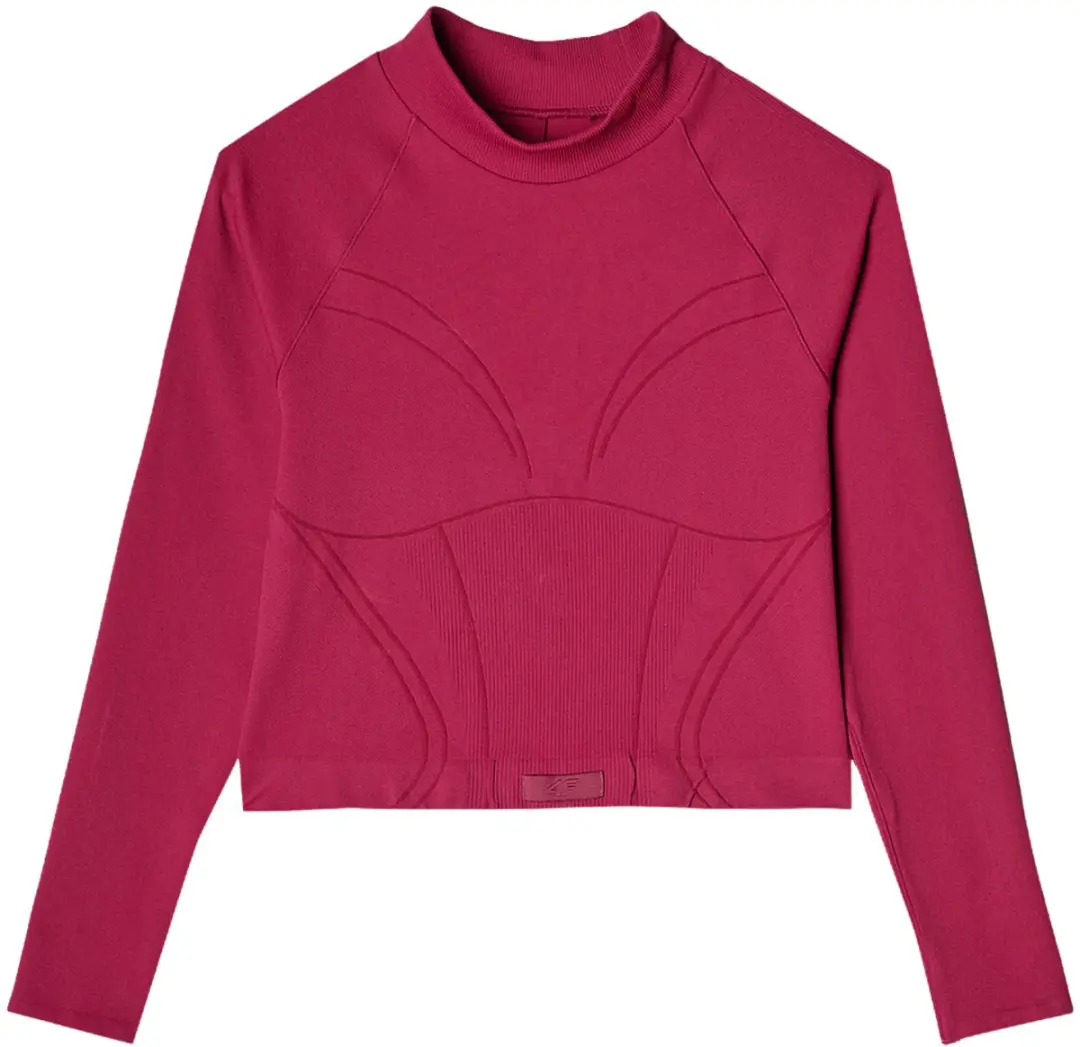 4F Dames Longsleeve FNK Bordeaux - afbeelding 4 van 6