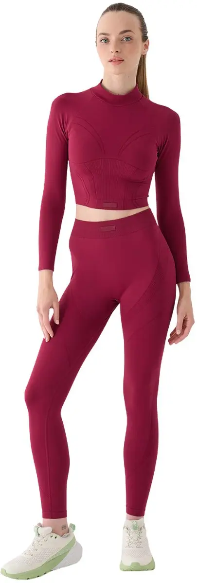 4F Dames Longsleeve FNK Bordeaux - afbeelding 5 van 6