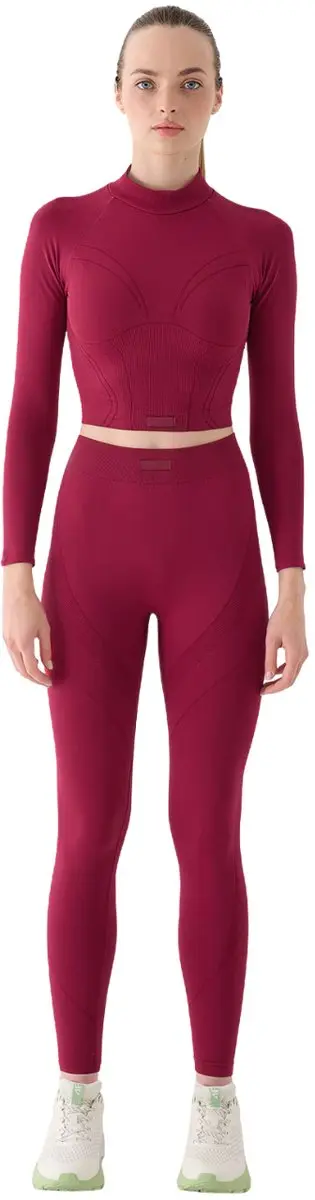 4F Dames Longsleeve FNK Bordeaux - afbeelding 2 van 6