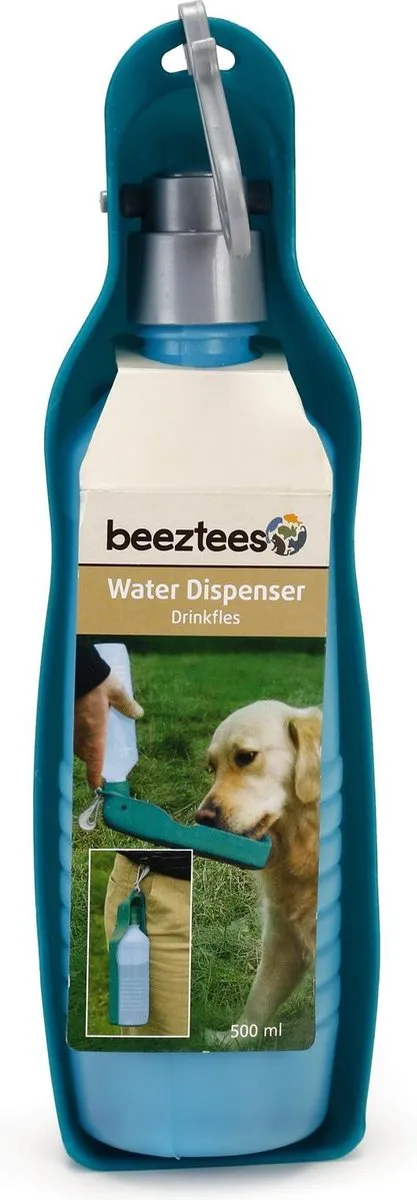 Beeztees Drinkfles Hond M 500ml - Transparant