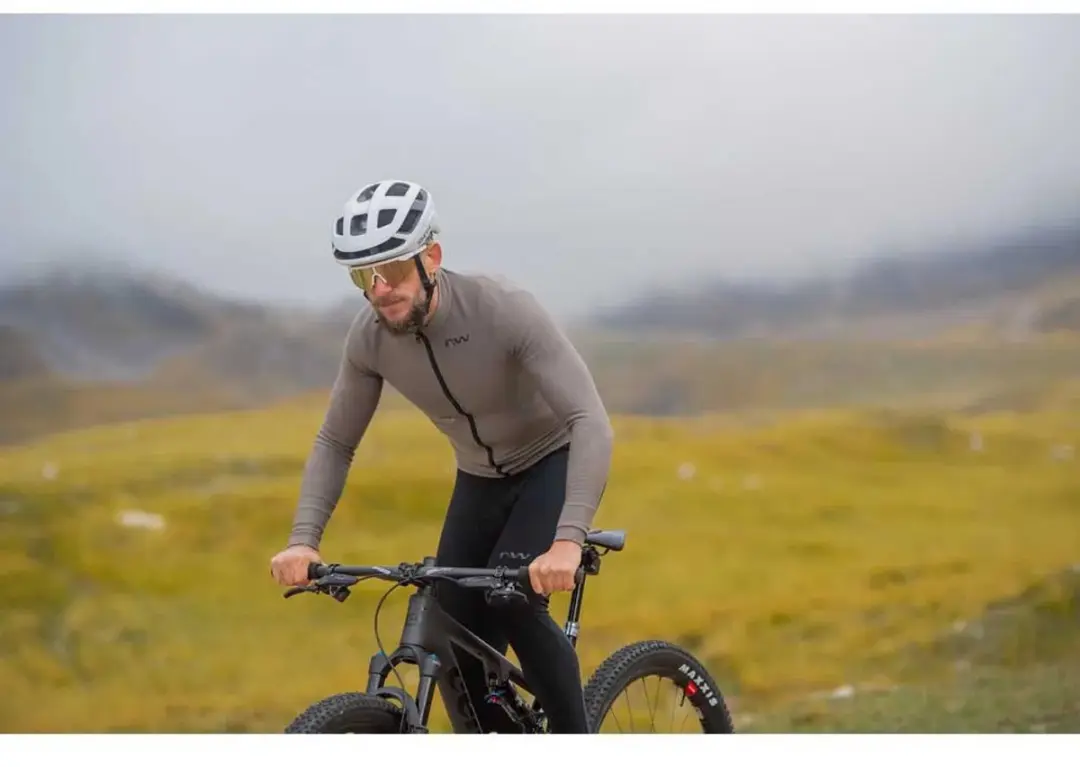 Northwave Extreme Thermal Fietsshirt Lange Mouw - Bruin - afbeelding 3 van 4