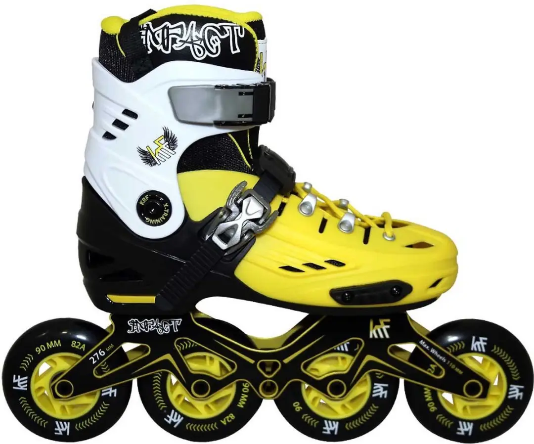 Krf Impact 4x90 Inline Skates Geel EU 32-35 Kinderen