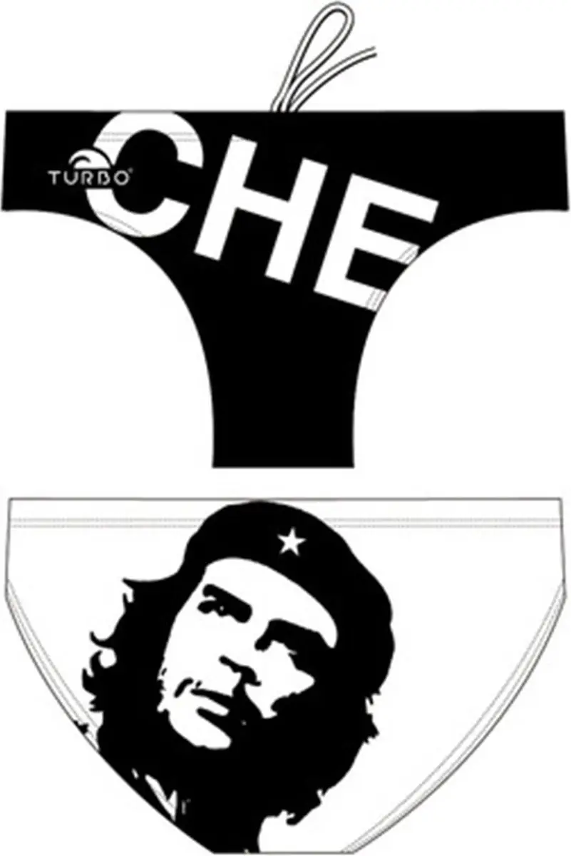 Turbo Che Guevara Zwemslip Zwart S Man