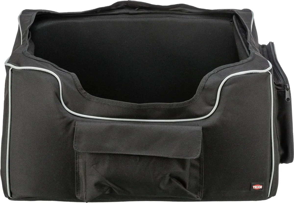 Trixie Autostoel - 56x37x36cm - Zwart/Grijs