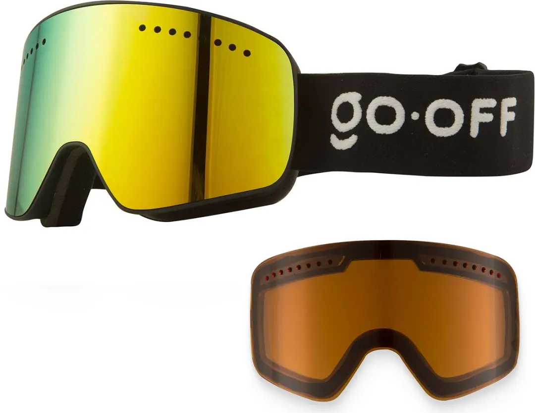 GO-OFF MAGNET skibril met 2 lenzen