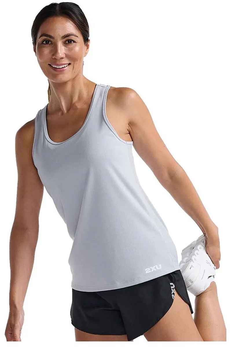 2XU Aero Damestanktop - Harbor Mist - XS - afbeelding 4 van 6