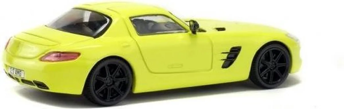 Mercedes-Benz SLS AMG S4401100 Modelauto - Geel